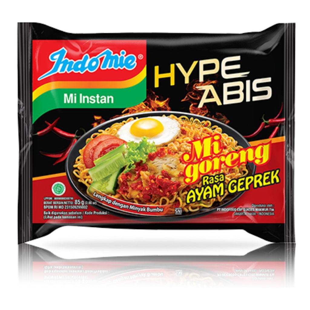

INDOMIE HYPE ABIS AYAM GEPREK | ECER