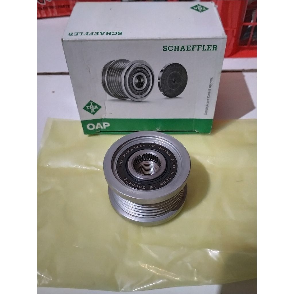 Pully Pulley Alternator Altenator Dinamo Ampere Chevrolet Spin 1.3 1300 Diesel