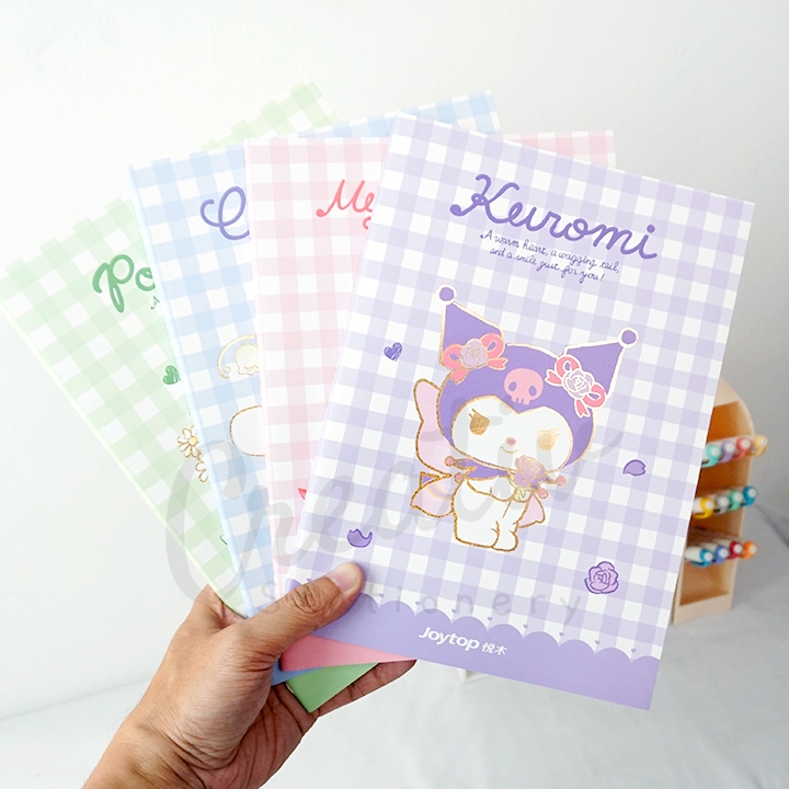 

Joytop Sanrio Magic Garden-sewing Book B5 Ruled Notebook JT-101564 Melody Kuromi Cinnamoroll