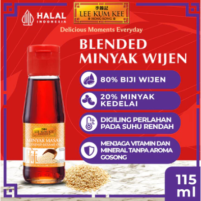 

Lee Kum Kee Blended Sesame Oil 115ml - Frozen Food Tomohon