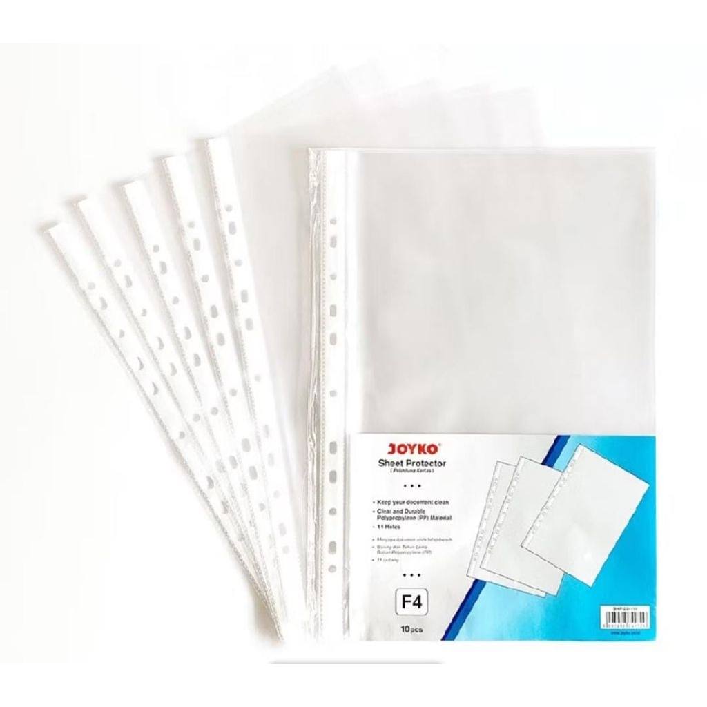 

PP pocket sheet protector/ Plastik odner F4 Joyko