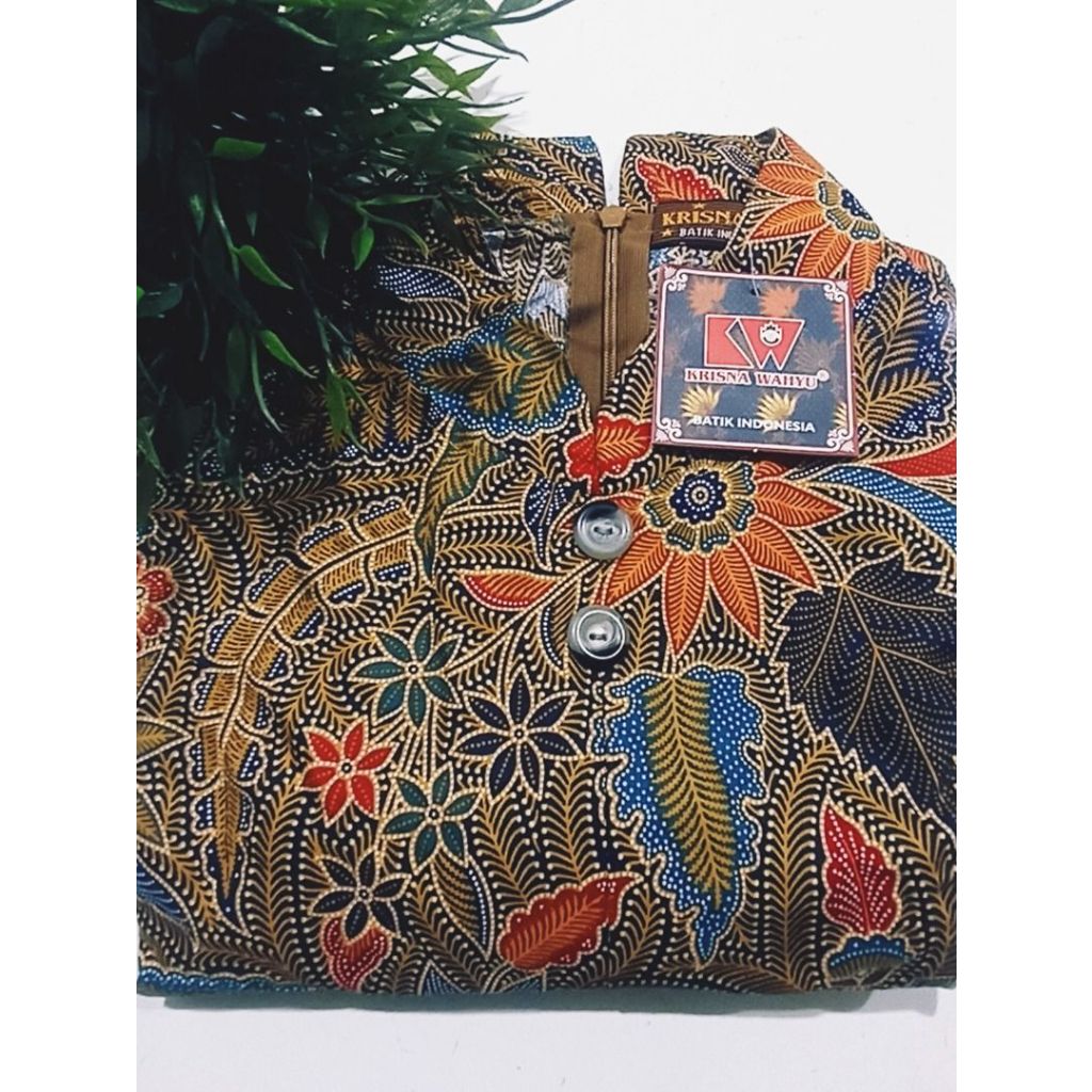 [Baru] Blouse Batik Wanita Krisna Wahyu