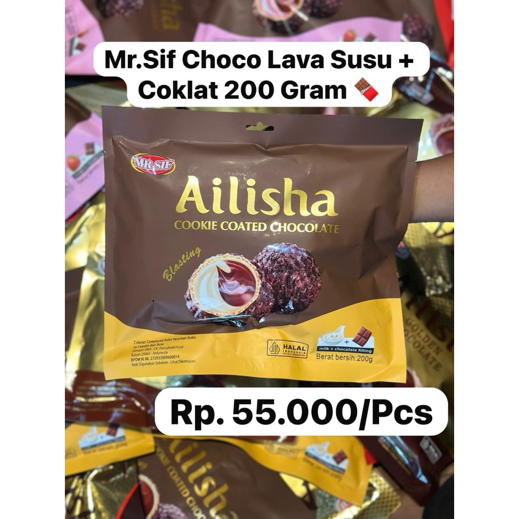 

ailisha milk chocolate