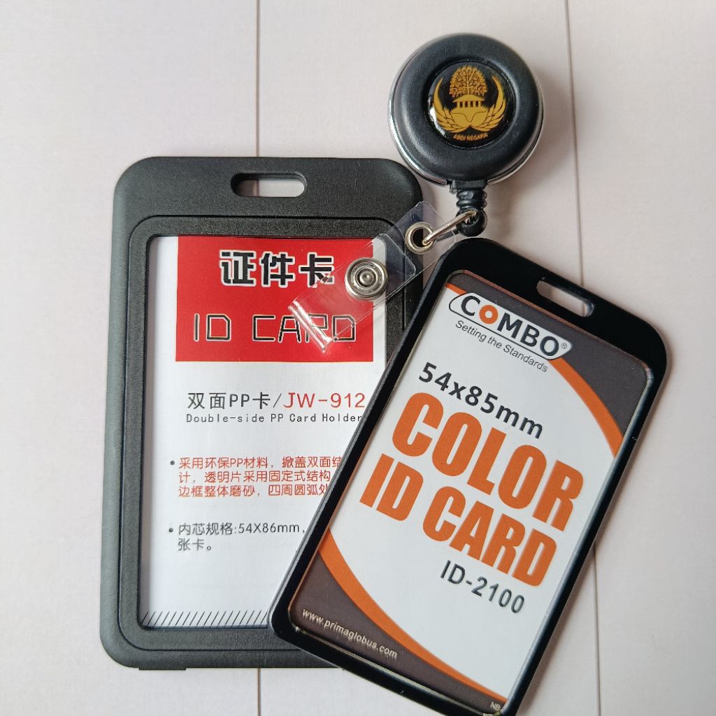 

Tempat Id Card, 1 Set Yoyo Holder KORPRI