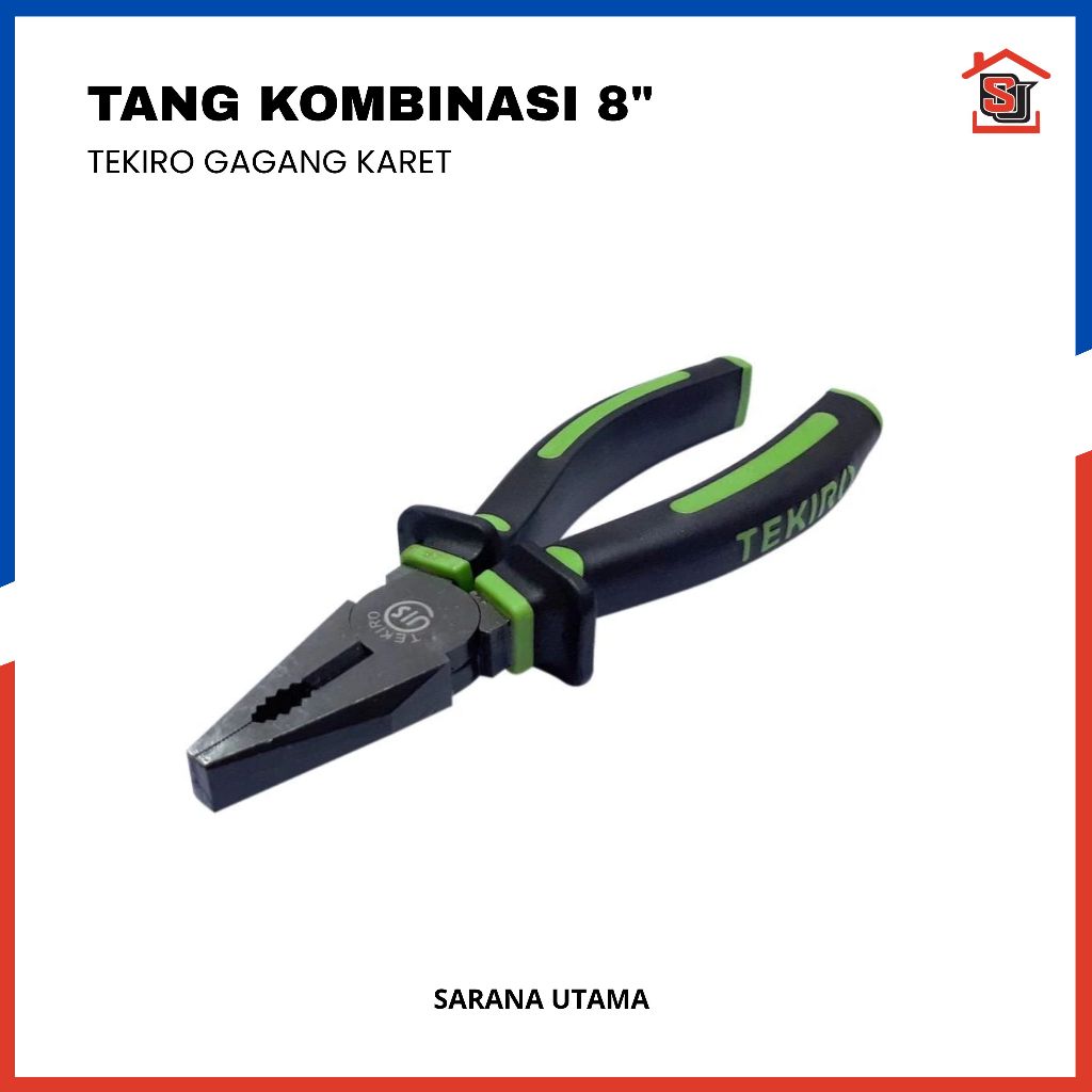 Tekiro Tang Kombinasi 8 Inch / Tang Kombinasi Tekiro