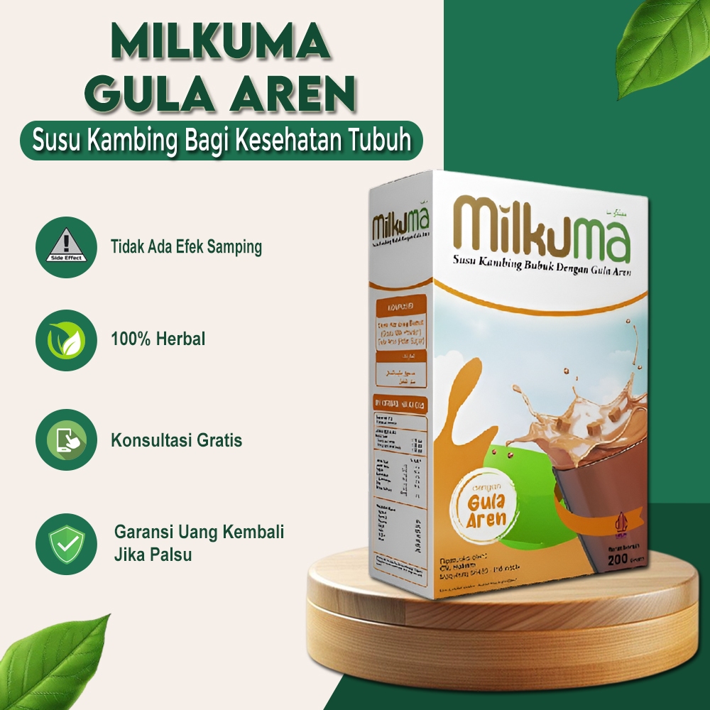 

Susu Kambing Milkuma Plus Gula Aren Susu Kambing Etawa Bubuk Original
