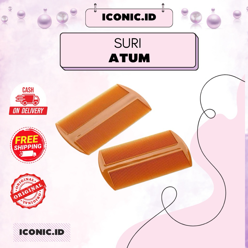 Iconic.id - Suri Atum / Suri Atum Kutu / Suri Kutu Atum / Suri Rambut Atum / Serit Kutu / Serit Atum