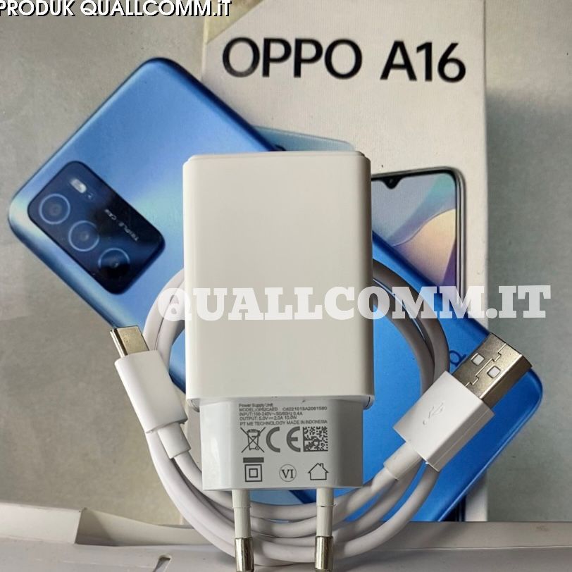 CHARGER ORIGINAL OPPO A16 USB TYPE C