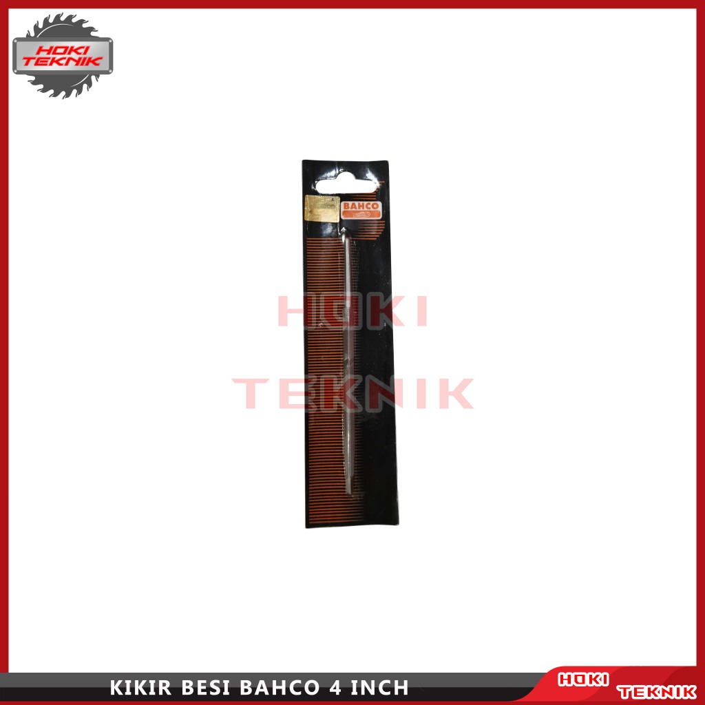 Kikir Besi Segitiga Bahco 4 Inch