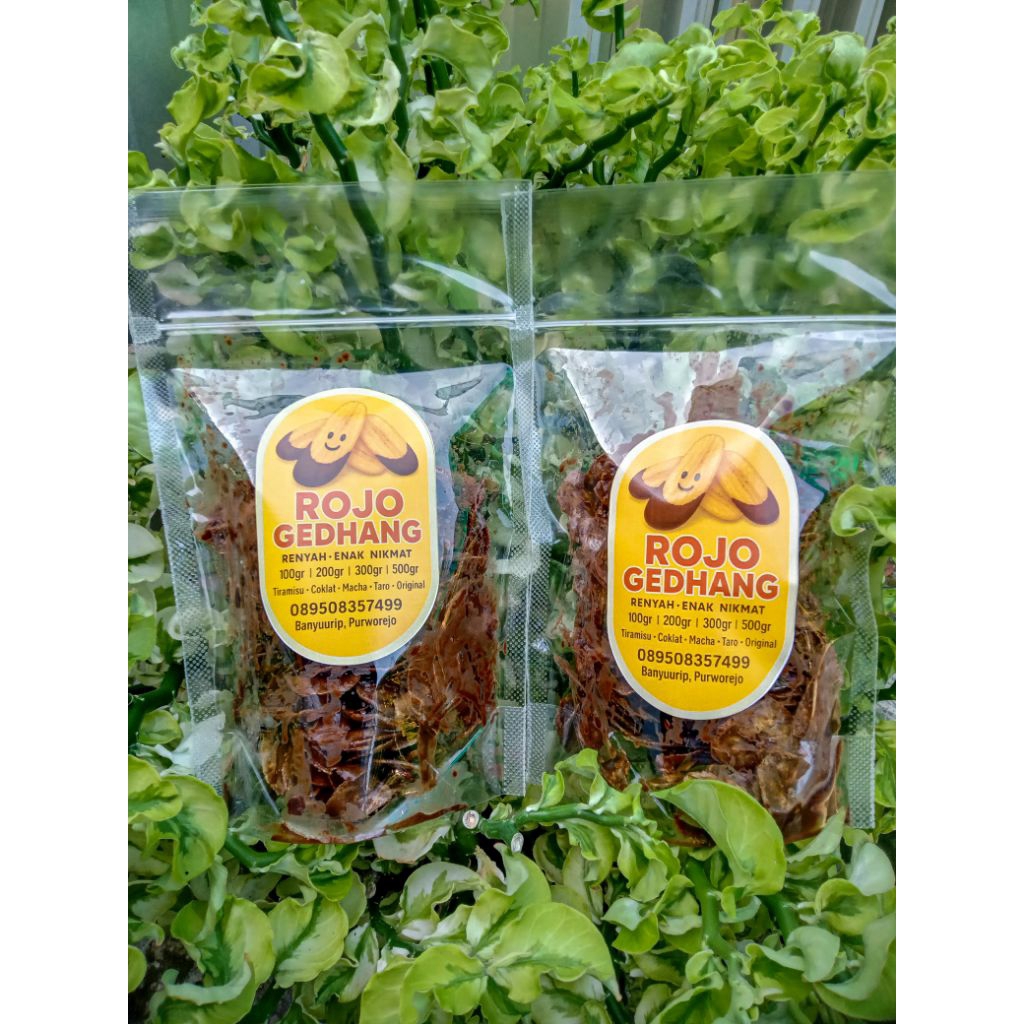 

ROJOGEDHANG!KeripikPisangLumer100GRAM!Enak,Renyah,Nikmattt!