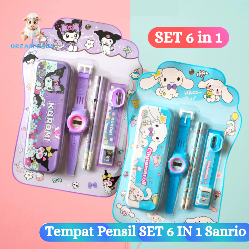 

Set alat tulis 6in1 6609 anak sekolah