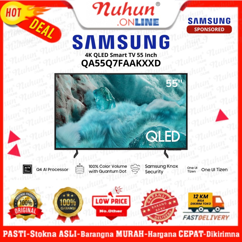 Samsung Smart TV 55 Inch QA55Q7FAAKXXD
