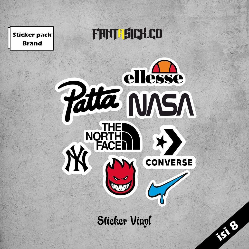 

sticker pack brand isi 8 sticker aesthetic sticker vinyl sticker band sticker hp sticker laptop sticker tumblr sticker indie sticker murah sticker retro sticker casual sticker football sticker skena sticker glossy sticker tnf sticker nasa sticker musik 90