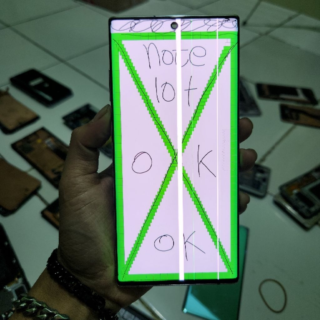 LCD Original Copotan Bekas Samsung Note 10 Plus | SM-N975