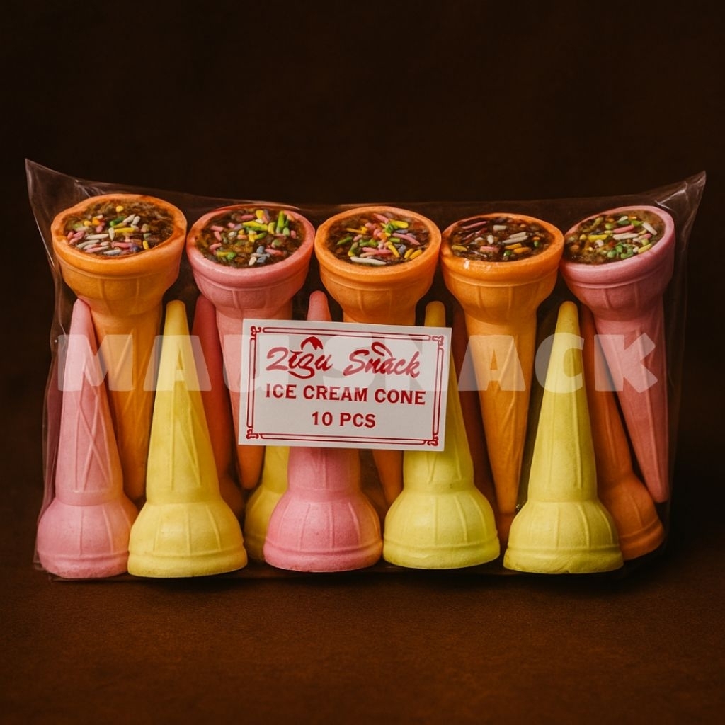 

ICE CREAM CONE ISI COKLAT SERES