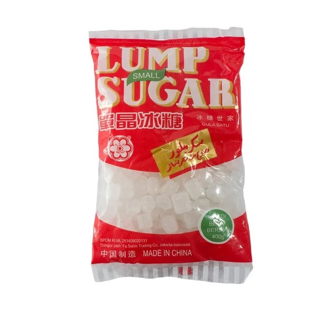 

Gula Batu Kristal Kecil / Small Lump Sugar /Rock Sugar / Kembang Gula / Permen Gula 400gr