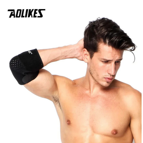 Elbow Pad AOLIKES Deker Support Pelindung Siku Lengan Tangan Olahraga Gym Fitness / Elbowpad Bandage
