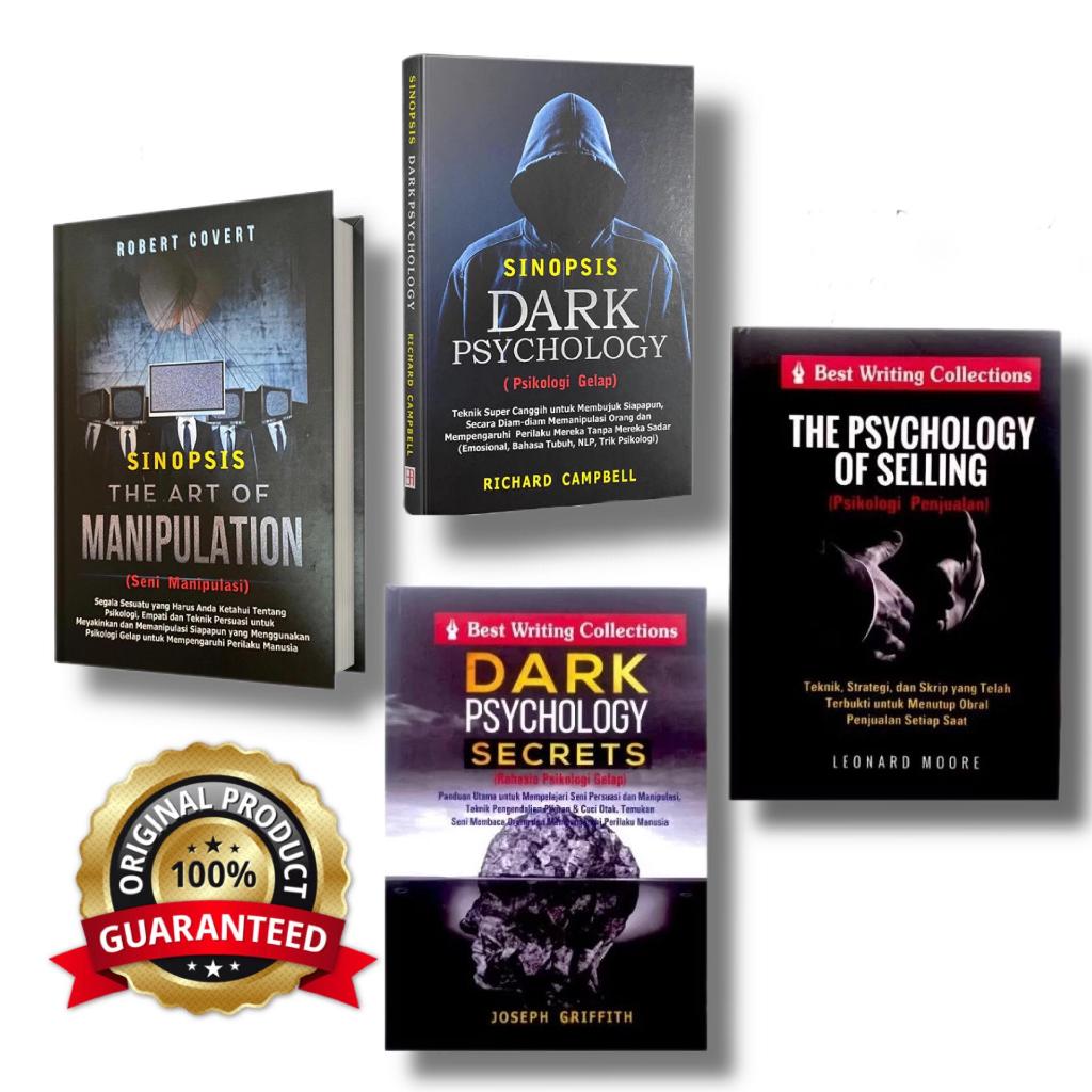 Buku Dark Psychology - Pesikologi Gelap - Richard Campbell, Dark Psychology Secrets - Rahasia Psikol
