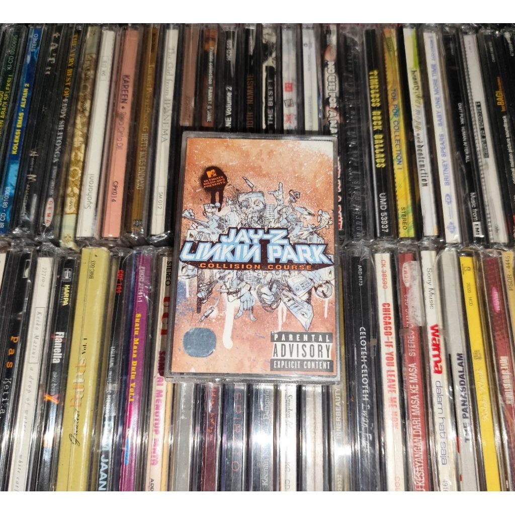 Kaset Linkin Park and Jay-Z - Collision Course (EP) Hits Singles Numb/Encore