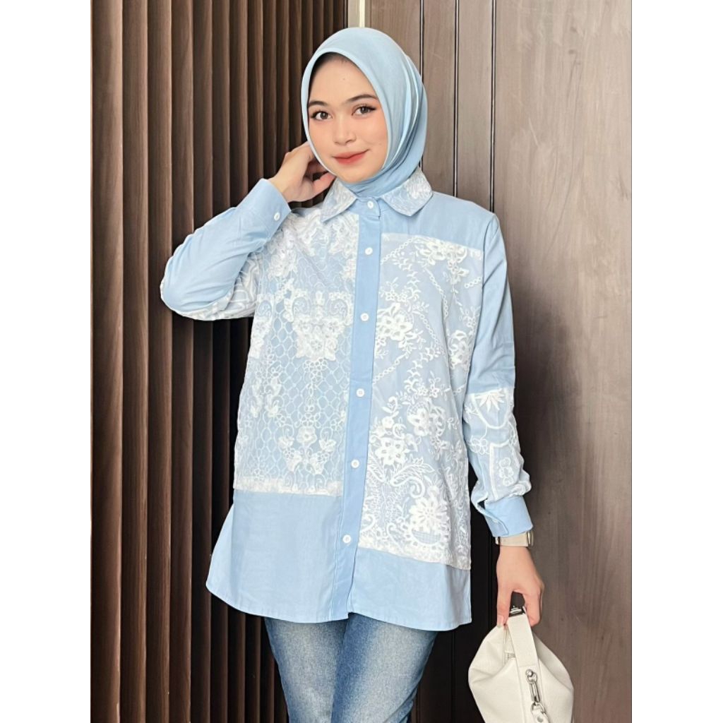ATHAYA - Atasan Kemeja Wanita