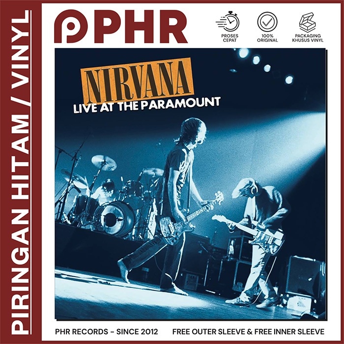 Vinyl NIRVANA - Live At The Paramount [Piringan Hitam]