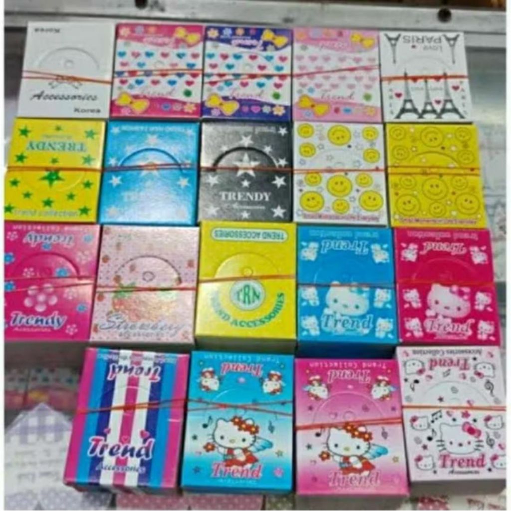 

Grosir/Full Color HANG TAG Accessories/HANG TAG Label Aksesoris Harga untuk 5 ikat isi 5gros(720pcs)