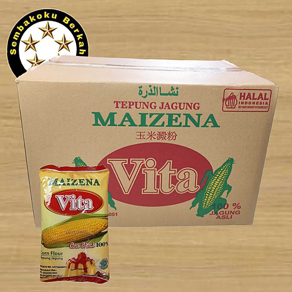

Maizena Vita/Tepung Maizena (1 DUS) Isi 100 PCS