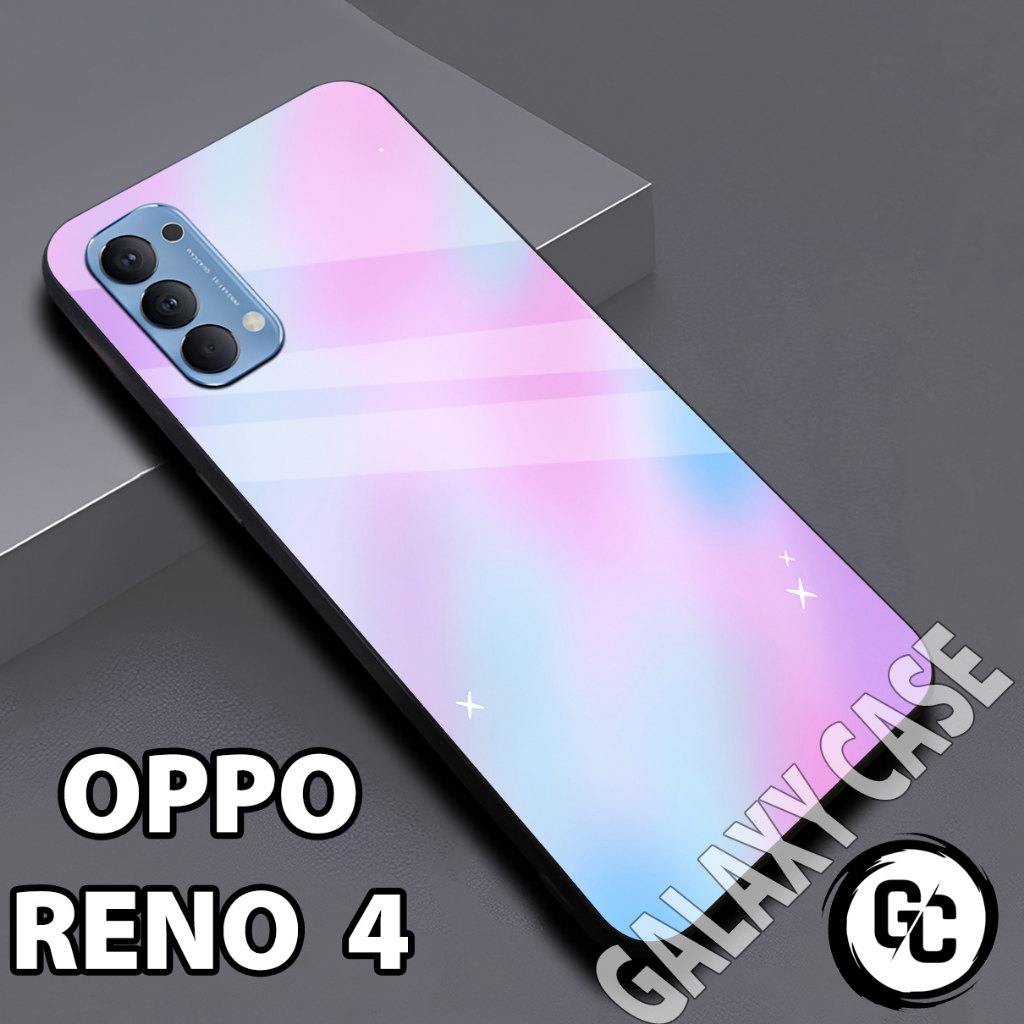 Softcase glossy OPPO RENO 4/Case OPPO RENO 4 Cewek/case RENO 4 glitter/casing/case hp OPPO RENO 4