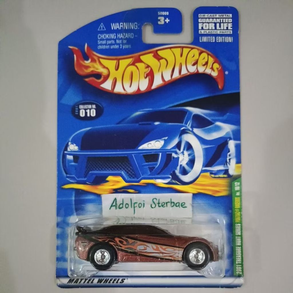 hotwheels hot wheels pontiac rageous 2001 treasure hunt series 010 th$ ths super treasure hunt super