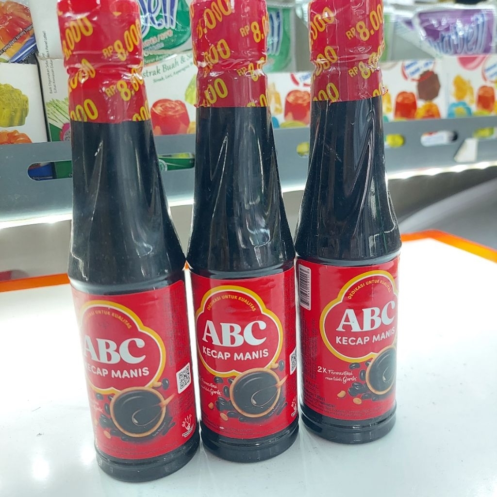 

Kecap Abc 130ml botol plastik