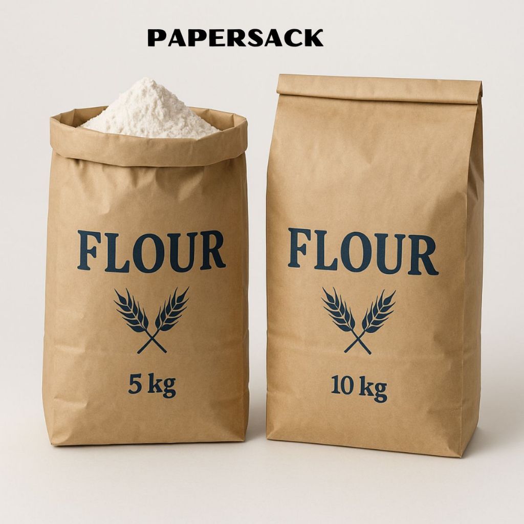 

Paper Sack Karung Kertas 2 Ply Kraft Bag Packaging 5 Kg
