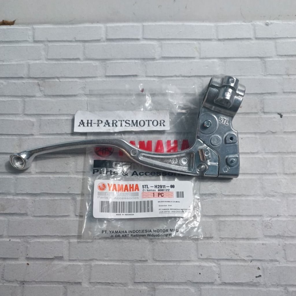 handle rem kiri + dudukan spion handle kiri mio / mio soul / mio sporty