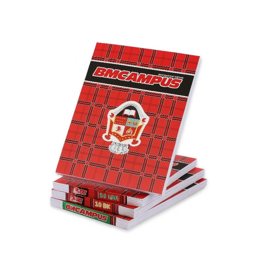 

1 Pak Buku Tulis BMCampus isi 36 lembar/Buku tulis Boxy