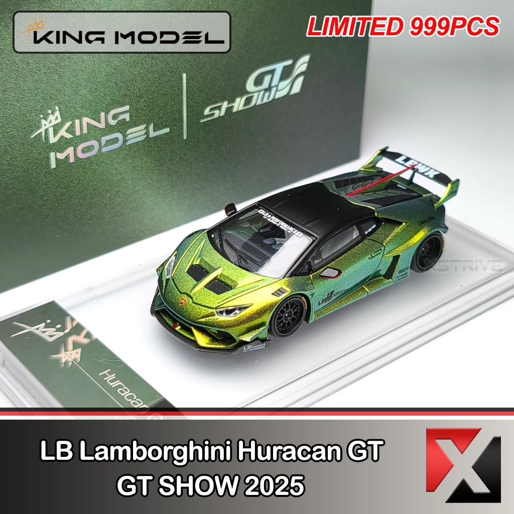 King Model 1:64 LB Silhouette Works Lamborghini Huracan GT Special Edition GT SHOW 2025