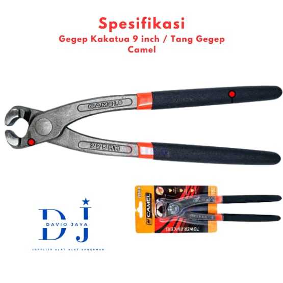 Gegep Press CAMEL / Tang Gegep Kakatua