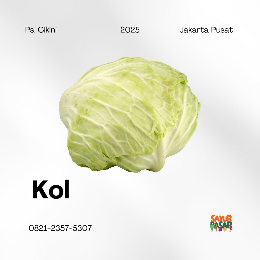 

Kol / kubis / Kol Putih Segar & Fresh 1 kg