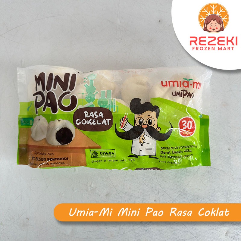 

Umiami Mini Pao Rasa Coklat 480 Gr Isi 30 Pcs | By Bernardi | Frozen Food Murah