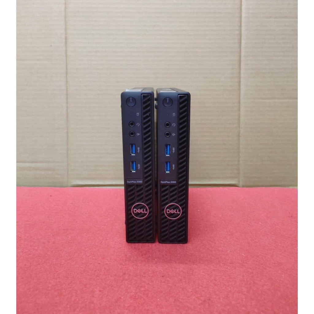 MINI PC DELL OPTIPLEX 3080 CORE I5-10400T RAM 8GB SSD 256HB HDD 500GB SATA
