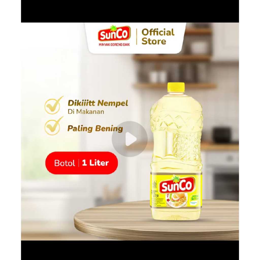 

SUNCO MINYAK GORENG BOTOL 1 LITER