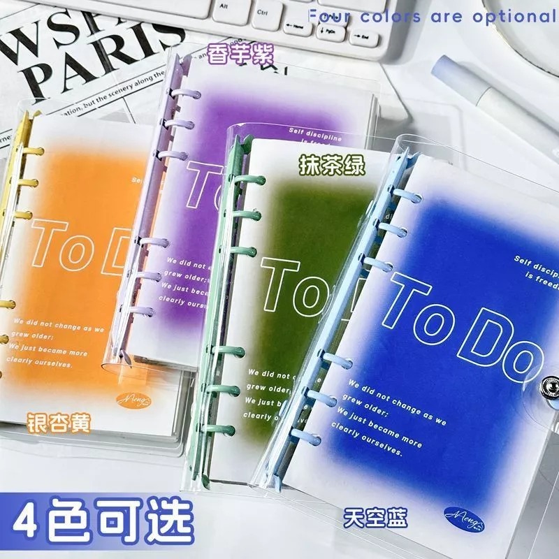 

Buku Binder A5 To Do List Notebook Aesthetic Korea Size A5 / Buku Catatan Estetik Lucu