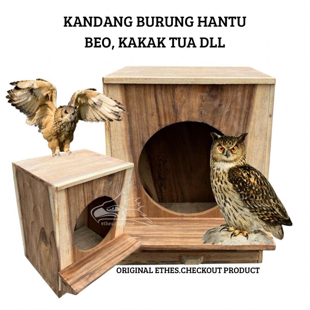 kandang burung hantu beo kakak tua Glodok Burung Rumah Aviari