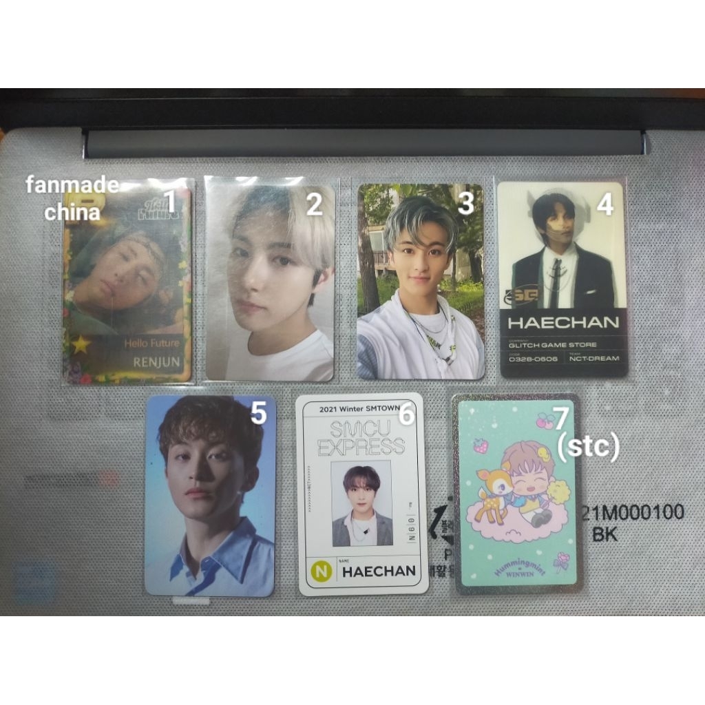 [BACA DESKRIPSI] clereance sale pc photocard official nctdream nct wayv start 15k-30k murce murah st