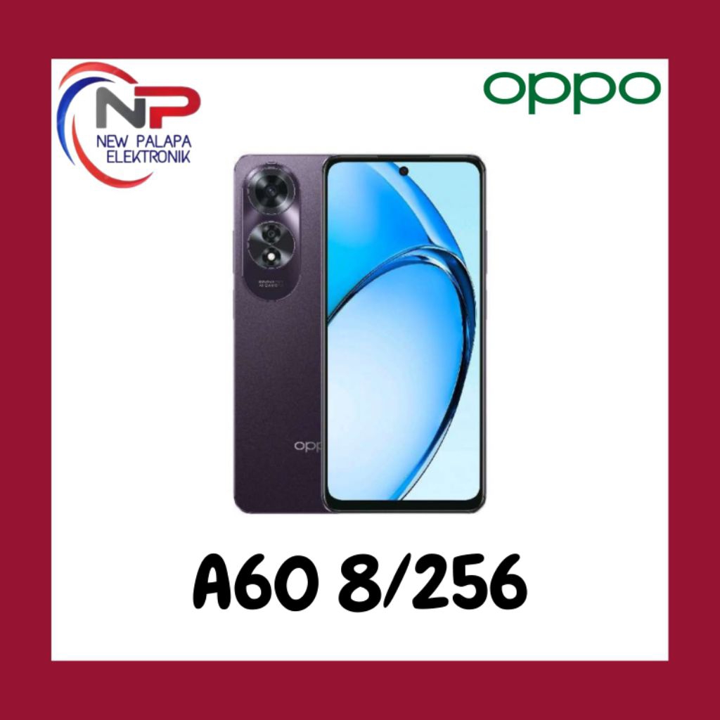 HP OPPO A60 Ram 8/256GB GARANSI RESMI OPPO