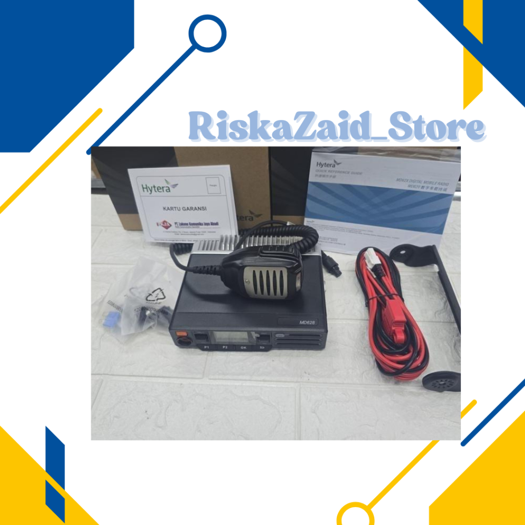 RADIO RIG MOBIL HYTERA MD-628 UHF 400-470MHZ GARANSI RESMI HYTERA MD 628 MD628 UHF