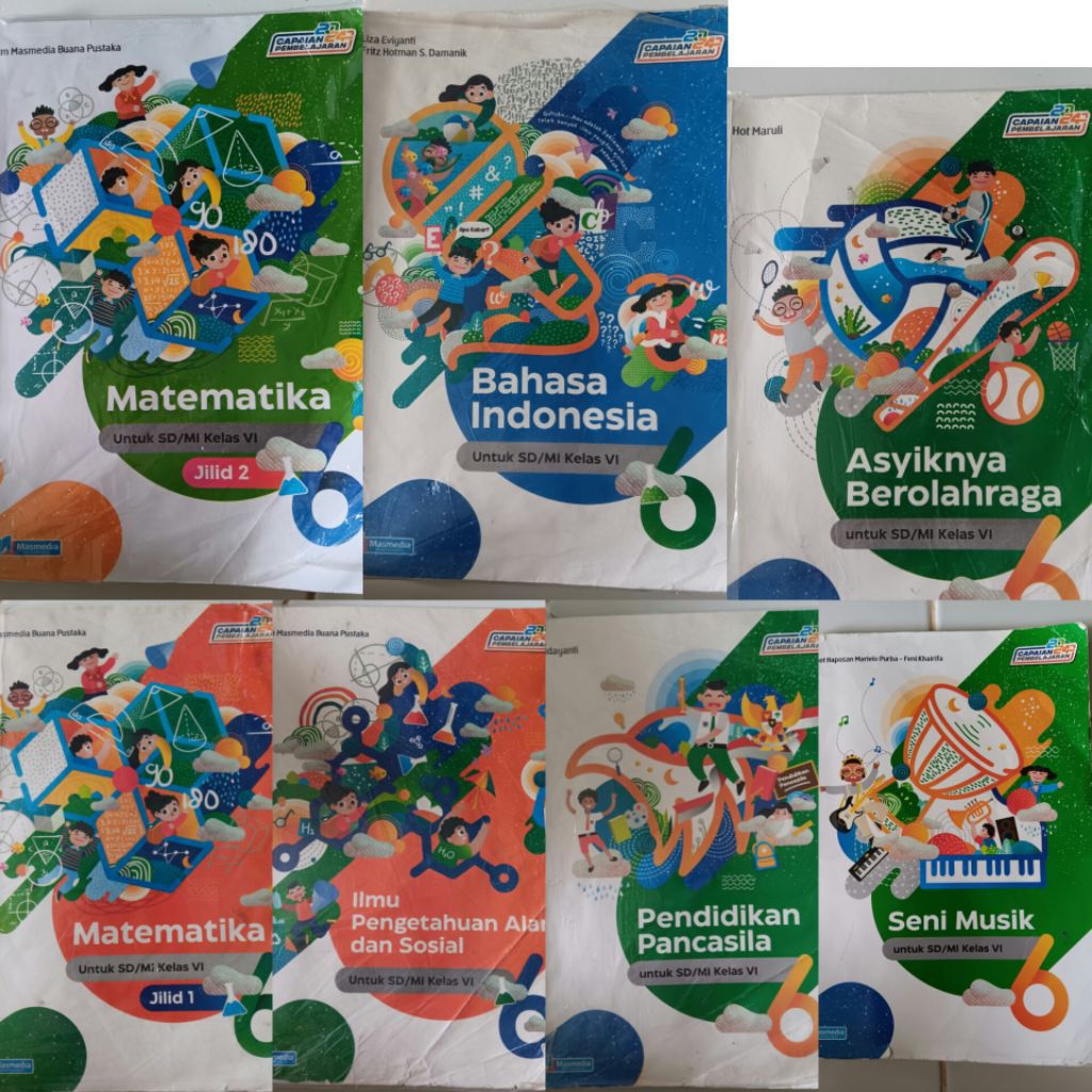 Buku Kelas 6 SD/MI Masmedia Preloved