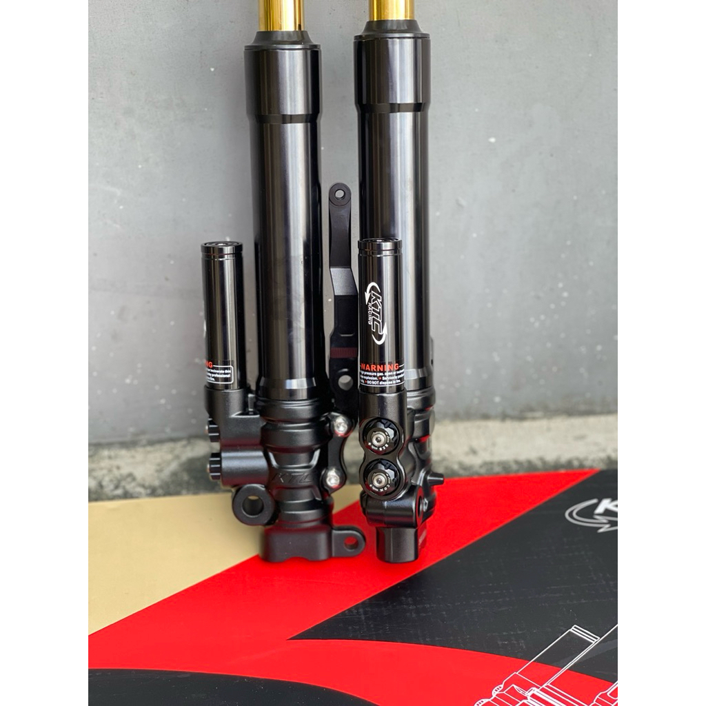 shock depan ktc racing matrix black as gold beat fi,scoppy,vario