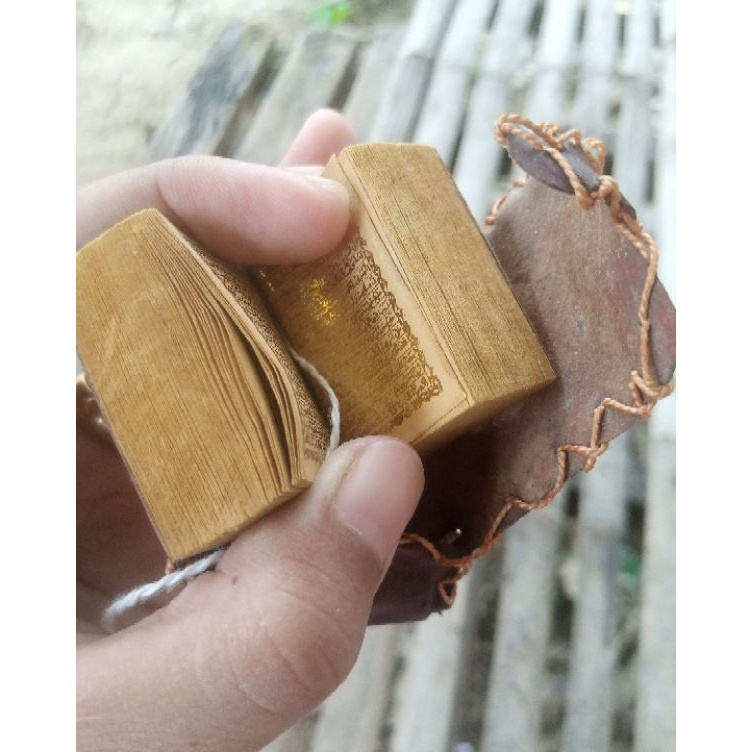 KODE T17Q Stambul alquran 3 juz wadah kulit