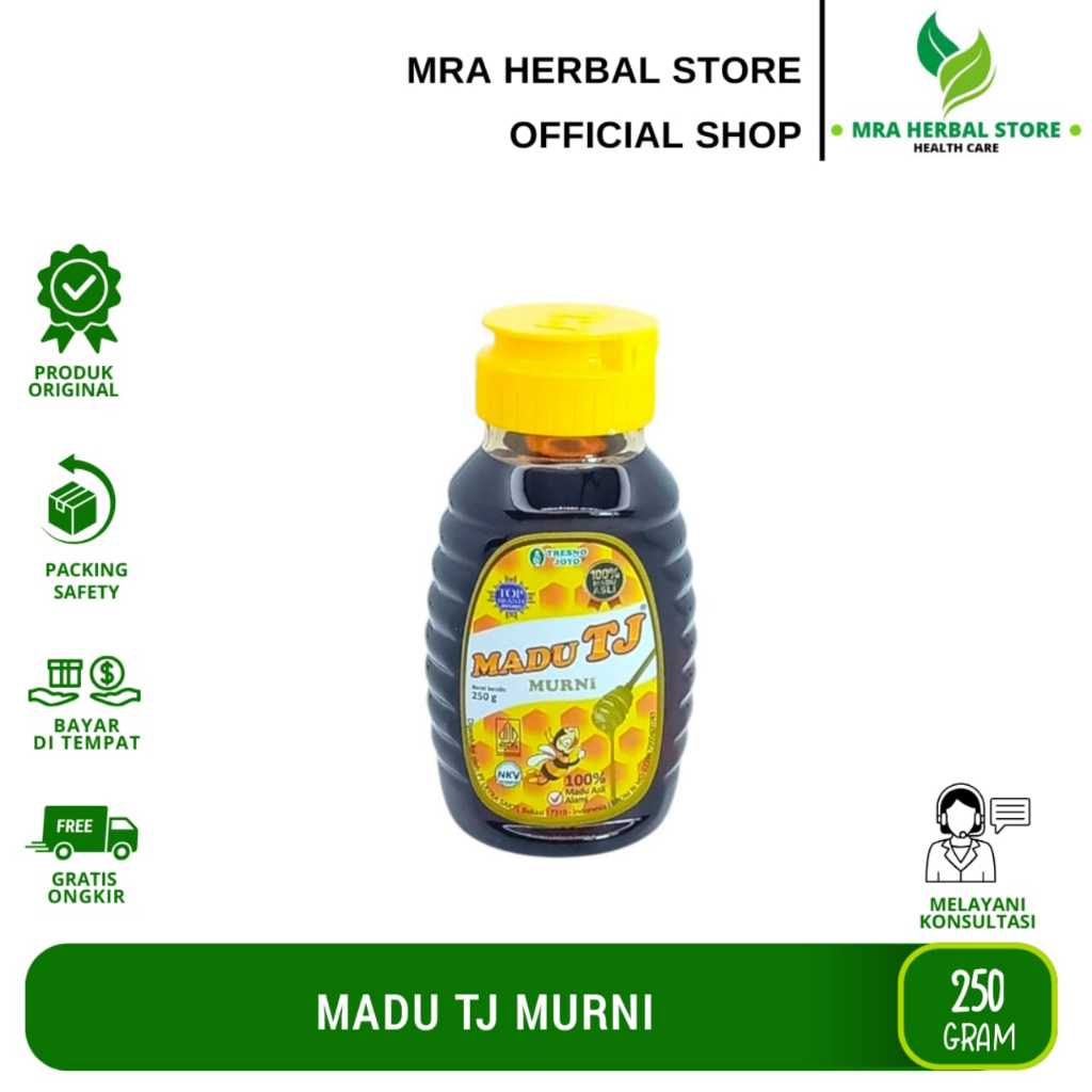 

Madu TJ Murni Tresno Joyo 250 gr ORIGINAL / Madu TJ Extra 250 gr Madu Original Murni