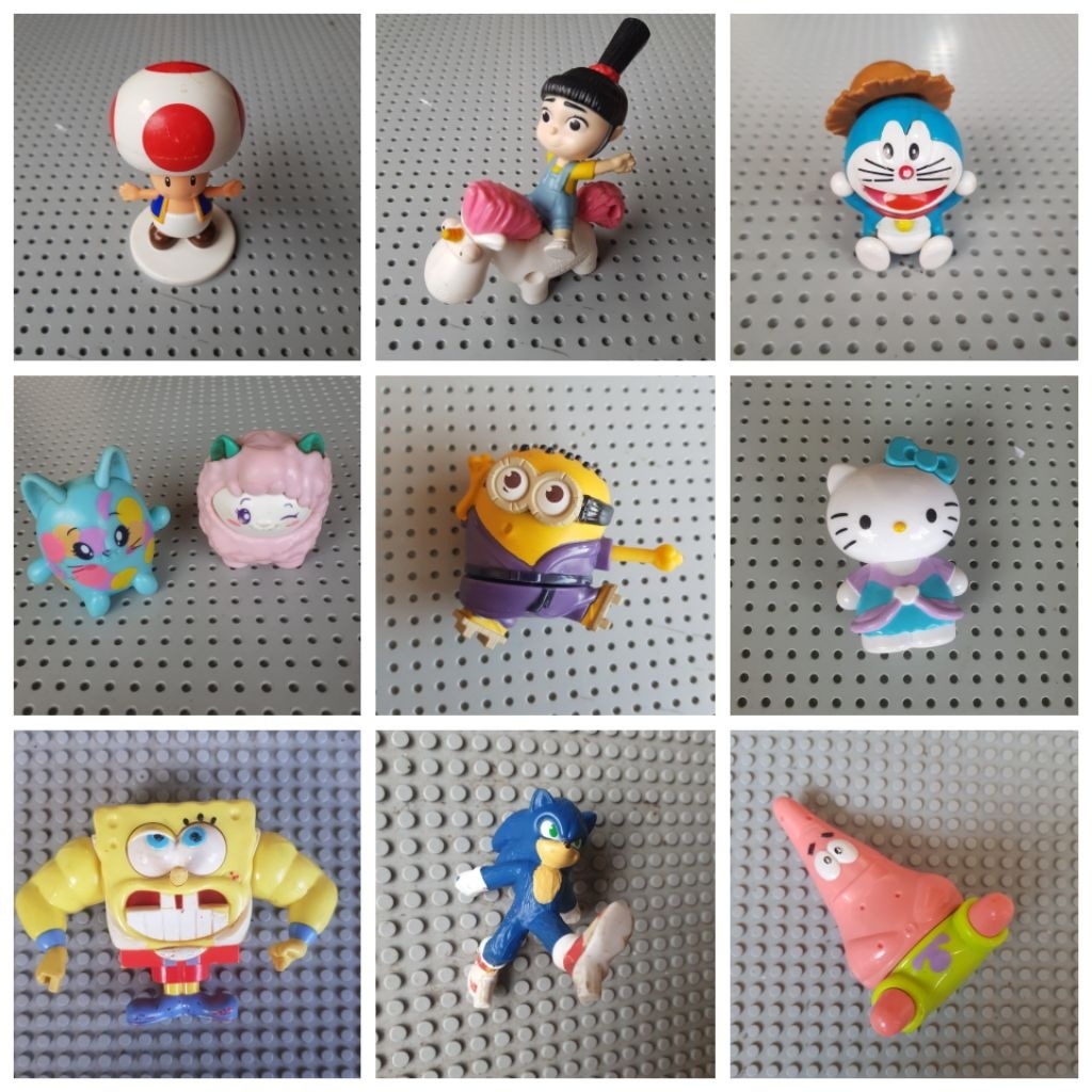 mainan bekas random mcd dll