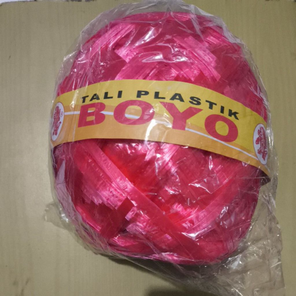 

Tali Rafia Warna merk Boyo 500 gram